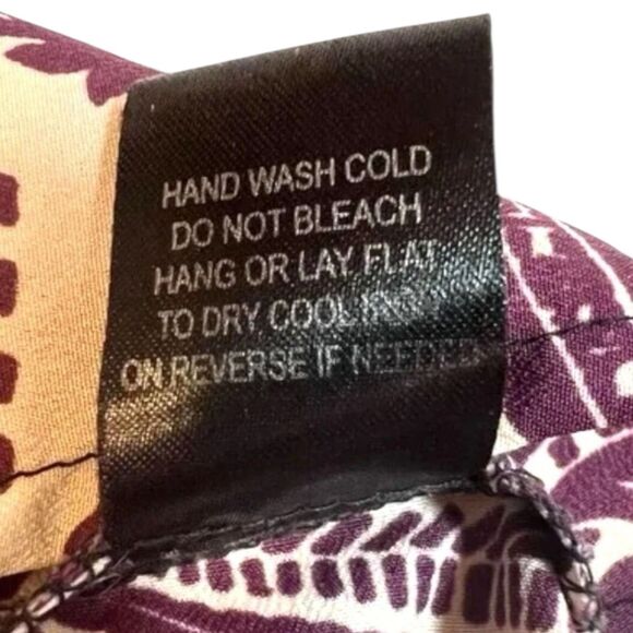 BeBop Midi Dress M Boho Animal Print Purple Fall Layering Y2K Retro Aesthetic - Picture 13 of 13